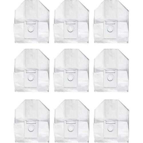 9Pcs Replacement Dust Bags for ROIDMI EVE Plus Robot Vacuum Cleaner Parts Dust Bag Accessories