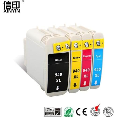 XColor 940XL 940 XL compatible ink cartridge For HP OfficeJet Pro 8000 8500a 8500 with chip