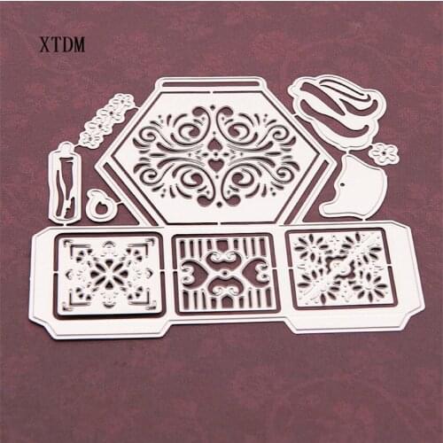 Die cutting die toy metal totem crafts paper relief DIY embossed Easter New Year Valentines Day