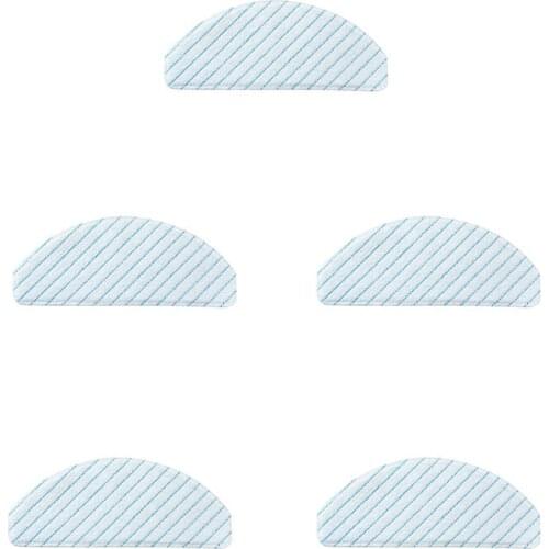 5Pcs for Ecovacs T8 Series Accessories Disposable Cleaning Cloth Robot Vacuum Cleaner Mop Pro Sweeping Spare Parts