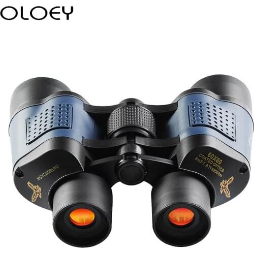 New Telescope Binoculo 60x60 binocular With Coordinates Night Vision Binoculars High Power High Definition Red Film Telescope HD