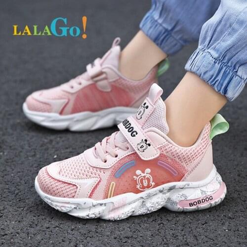 2021 Kid Running Sneakers Girls Autumn Children Sport Shoes Tenis Infantil Boy Basket Footwear Lightweight Breathable Girl