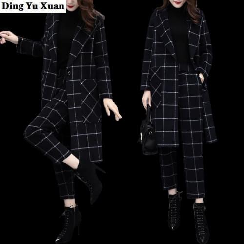 LIEBE MODE Womens Wool Pantsuits China