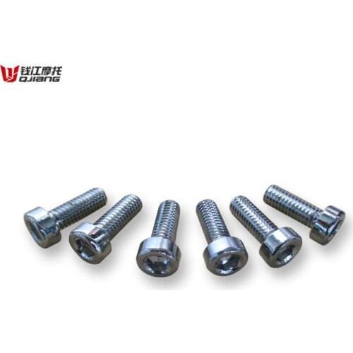For Qianjiang Motorcycle Genuine Parts brake fluid Qianjiang Long QJ150-19A pan mounting bolts
