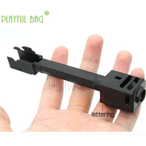 PB Playful Bag Outdoor Sports CS Equipment Gel Ball Gun AA Outer Tube Upgrading Material G17 Muzzle Brake P1 CNC Toy Parts PG36