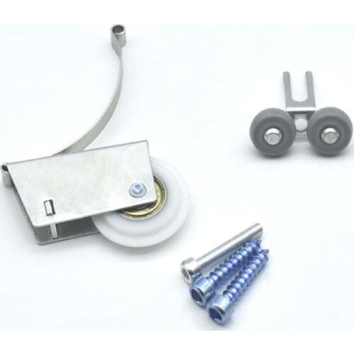 Wardrobe Sliding Door Roller Stainless Steel Wheels Pulley Sliding Door Silence Fittings Home Accessories Door Rollers