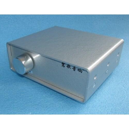 XLR to XLR passive front-end sterling silver stepper potentiometer 10K: 10K permalloy transformer, 5-47Khz -0.5db