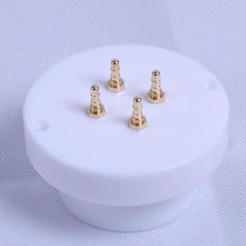 1pc Gold Teflons Tube Socket Big 4Pin 211 845 805 Valve Amplifier Part