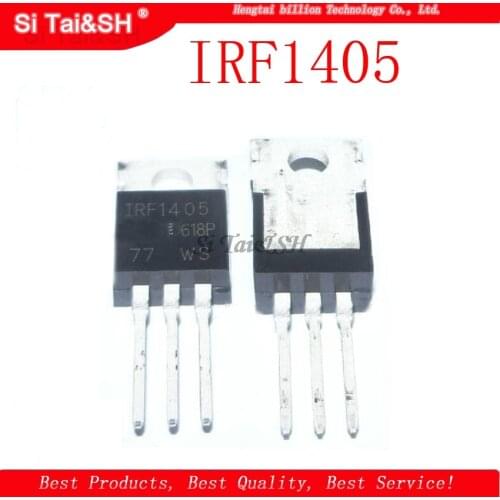 10pcs/lot IRF1405 TO-220 169A55V N-channel MOSFET, MOS tube car original authentic