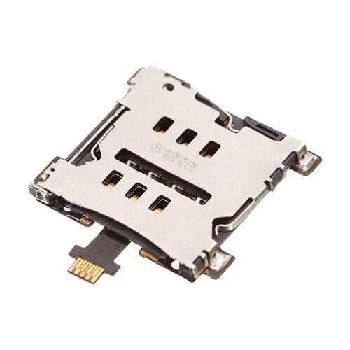 5pcs/lot For One M7 801e Sim Card Tray Holder Flex Cable Ribbon