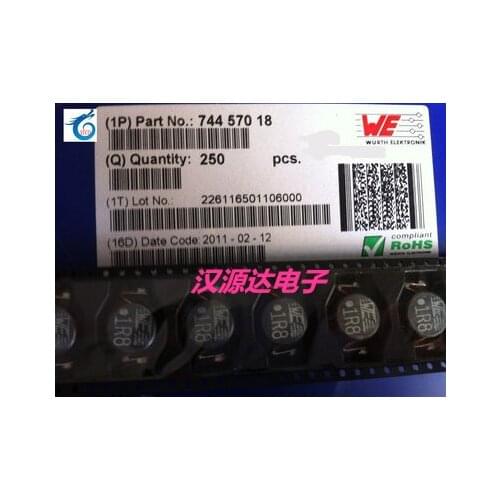74457018 WE1R8 WE-PD4 1.8UH 25A 51MHZ 22X15X7MM inductance