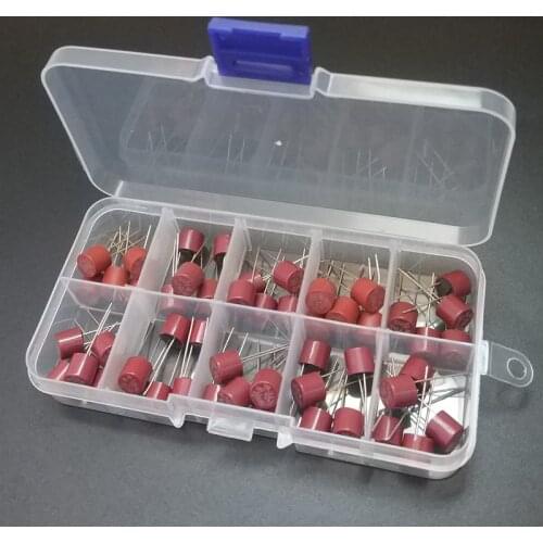 9 Kinds 50Pcs/Box Square Fuse Plastic 382 Electrical Assorted Fuse Mix Set 0.5A 1A 2A 3.15A 4A 5A 6.3A 8A 10A