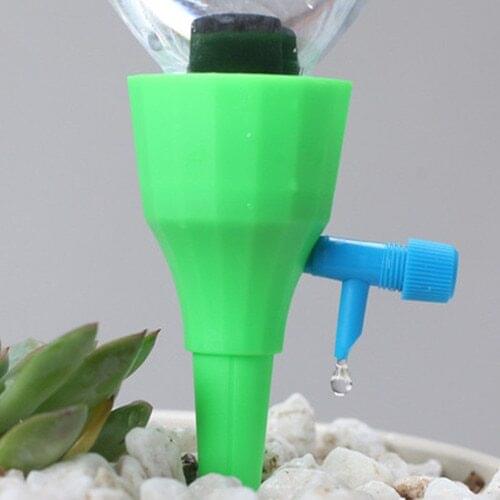 Automatic Drip Irrigation System Self Watering Spike for Plants Flower Greenhouse Garden Adjustable Auto Water Dripper Device
