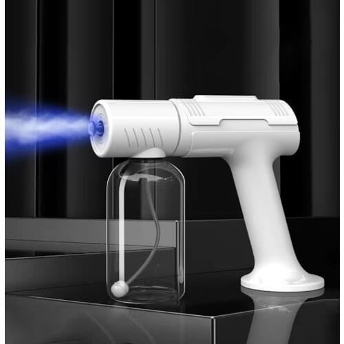 600ml Automatic Nano Spray Gun Cordless Home School Sprayer Rechargeable Public Atomizer Fogging Spraying Machine Stem Gun