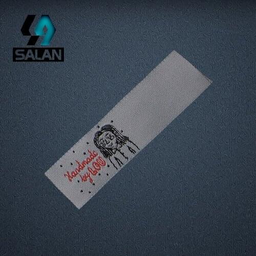 Free Shipping Customized $39.88/500pcs garment shirt jacket shoe labels/woven labels/logo/printed clothing label/embroidered tag