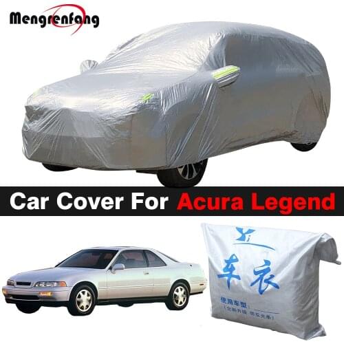 Full Car Cover Auto Outdoor Sun Anti-UV Rain Snow Dust Protection Cover For Acura Legend Sedan Coupe