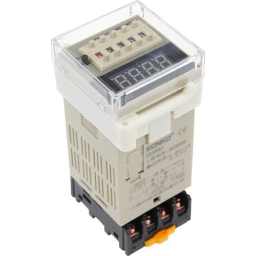 Digital display electronic counter dh48j-8 preset counter 220V380v24v