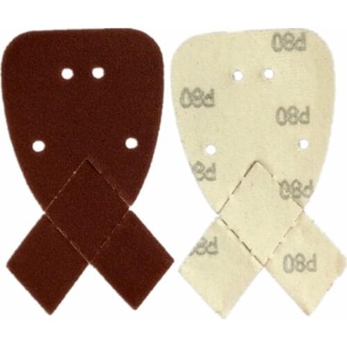 40pcs Sanding Paper 40/80/120/240Grit each 10pcs Mouses Sheets Pads Sand For Black & Deckers Sander Polishing Papers