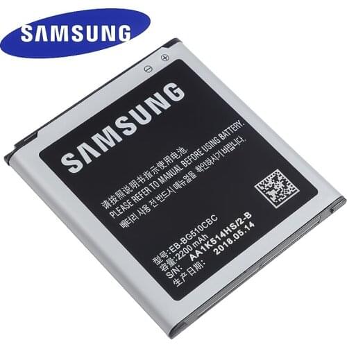 EB-BG510CBC 2200mAh Battery For Samsung Galaxy core Max SM-G5108Q G5108 G5108S G5108H G5109 x cover 3 G388F G510 Genuine Battery