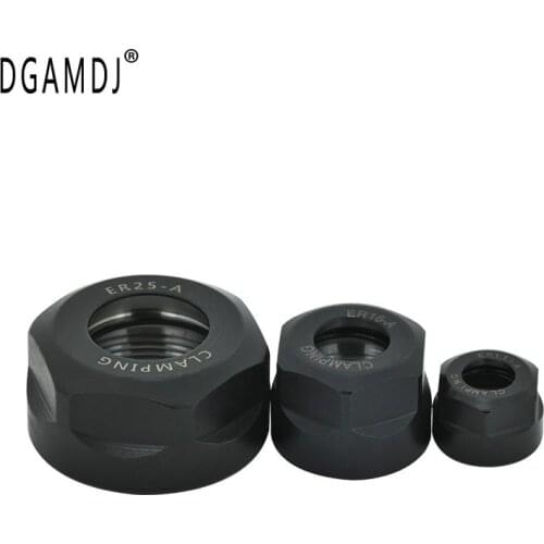 ER8 ER11 ER16 ER20 ER25 ER32 ER40 A M UM nut CNC Router Engraving ER MS collet nut clamping cnc milling turning collet chucks