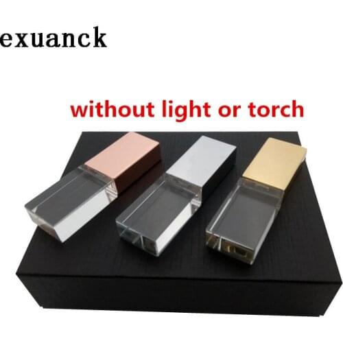 Exuanck custom logo crystal usb 2.0 pen drive 16GB memory stick flash drive 32GB 4GB 8GB pendrive (over 20 pcs free logo)