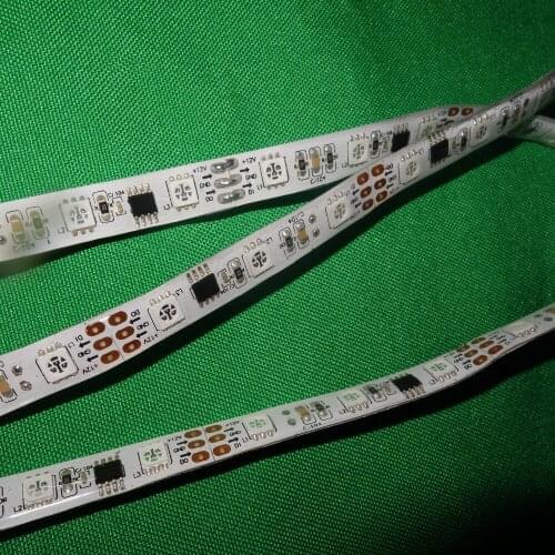IP65 full color with silicon coating 5m DC12V WS2811 240LEDs (16ixes/m) WHITE PCB led digital strip
