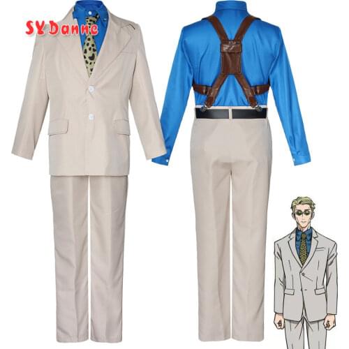 Anime Jujutsu Kaisen Nanami Kento Cosplay Costume Suit Belt Halloween Christmas Party Uniform Outfit