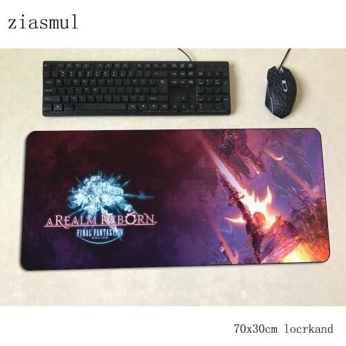 Final fantasy xiv mouse pad gamer New arrival 70x30cm gaming mousepad desk mat cute padmouse games wrist rest gamer mats gamepad