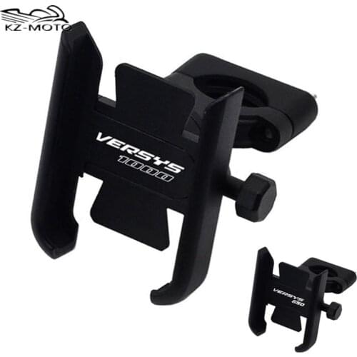 Motorcycle GPS CNC Aluminum Handlebar Mobile Phone Holder For KASAWAKI VERSYS 1000 VERSYS650 VERSYS 650 1000 LOGO Accessories