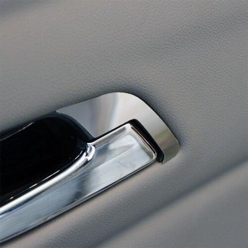 My Good Car Stainless Steel Car Inner Door Handle Circle Cover Trim Car Sticker for Chevrolet Chevy Malibu Trax 2012 - 2016
