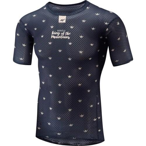 Morvelo Mens Quick Dry High Quality Technical Mesh Base Layer With High Stretch Short Sleeve Cycling Jerseys triathlon