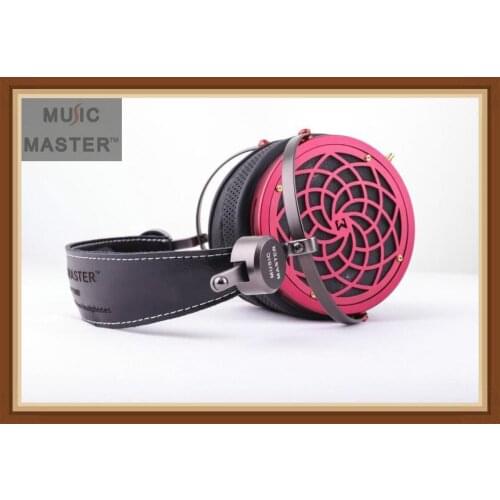 MUSIC MASTER T1000 Red Dragon Planar 108mm Magnetic Closed Diaphragm Hifi Audiophile Wooden Headset Headphone Susvara LCD3 HD820