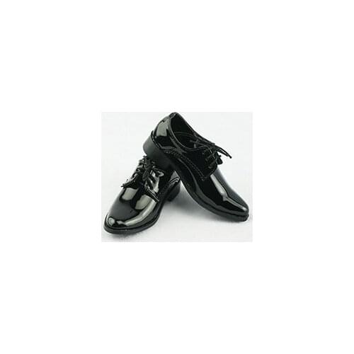 BJD doll shoes are suitable for Uncle 1/3 size fashion mirror - snake pattern black casual shoe doll accessories