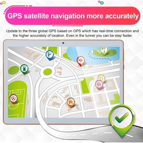 W3JD US/EU/UK/AU Plug 10.1 inch WiFi Tablet Ten-core 6G+64G IPS Bluetooth GPS Tablet