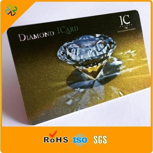 Custom screen printing pvc plastic business cards