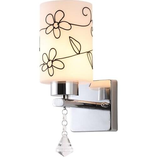 Bedside Bedroom Wall Lamp Simple Modern Nordic Tv Background Led Wall lamp Creative Luxury Hotel Bedside Daily lighting