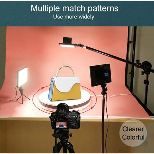 Puluz 3300-5600K Luces Led Photo Studio Video Lamp Lighting Photography Light Lampe Photo For Camera Tube Vlog Fill Light Live