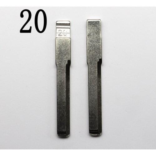 #20 for Mercedes-Benz E&C series NO.20 Key Blade Blank Remote Blade Flip Remote Car Key Blade Replacement key head