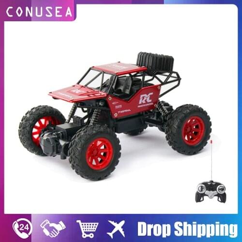 1/18 Scale RC Car Buggy Off-Road Truck Rock Crawler All Terrain Climbing Remote Control Car RC Racing Car Toy for Boys Children