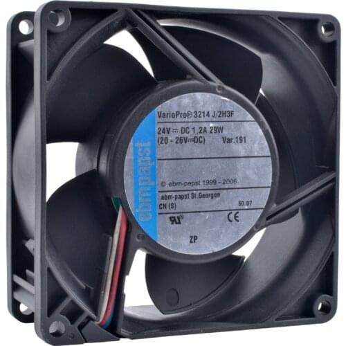 COOLING REVOLUTION 3214J/2H3F 9cm 92mm 9238 9038 24V 29W Double ball bearing air volume inverter server IPC cooling fan