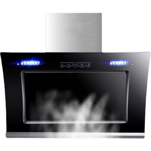 OPPAINUO 220V Kitchen Smoke Suction Machine 900mm Side Suction Dual-motor Range Hood Self-cleaning 16 M3 Kitchen Range Hood