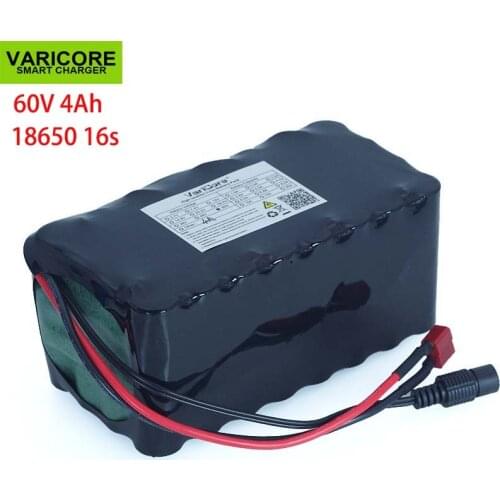VariCore 16S2P 60V 4Ah 18650 Li-ion Battery Pack 67.2V 4000mAh Ebike Electric bicycle Scooter with 20A discharge BMS 1000Watt
