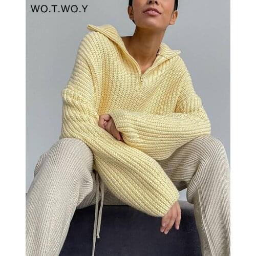 Женские свитера и кардиганы WO.T.WO.Y China At AliExpress