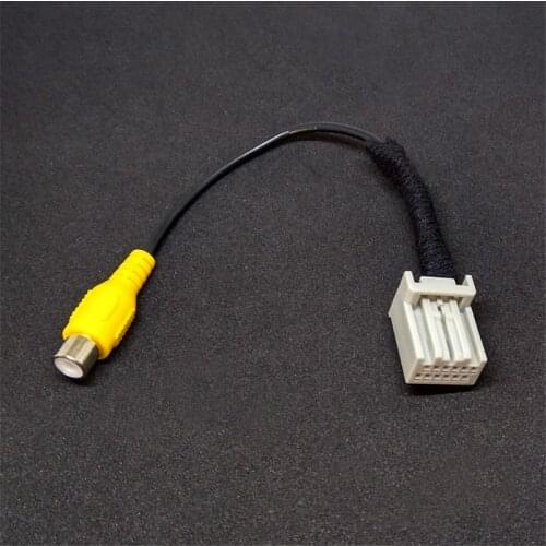 12Pin Wire Car Original Video Input Switch RCA Adapter Reverse Parking Cable For Honda Accord Inspire 10th 2017 2018 2019