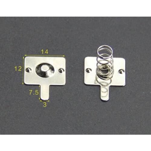 14x12 Spring contact Positive and negative for AA Cassette Box 100pair