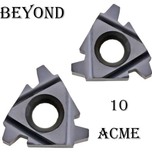 16 ER 10 ACME BBM18 16 IR 10 ACME BBM18 original 29 degree inch trapezoidal thread insert 10ACME BEYOND threading holder boring