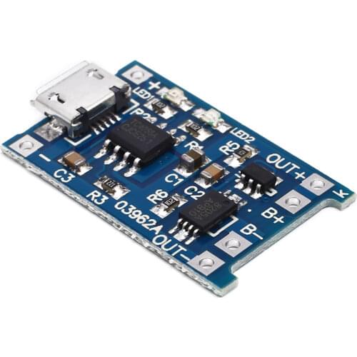 1A lithium battery charging and protection integrated board dual function Module Charger Board lithium battery protection board