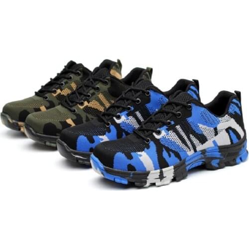 ZEEKSON Mens Shoes 2021 New Four Seasons Mens Mesh Comfortable Running Sports and Leisure Camouflage Couple Trendy Shoes
