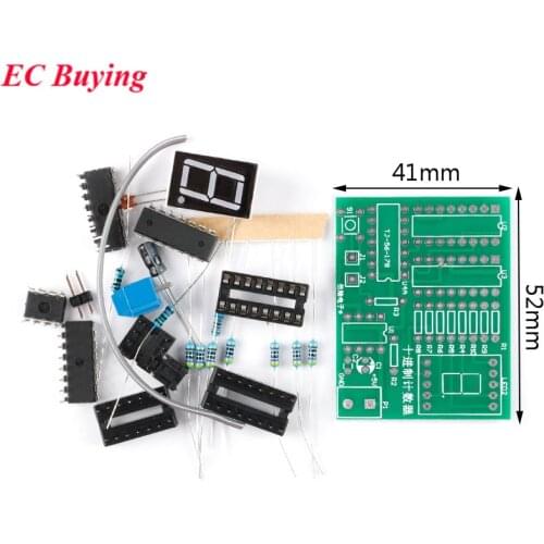 Decimal Counter Kit Electronic Production Training Kit 5V DIY Counter Parts Project Teaching Suit