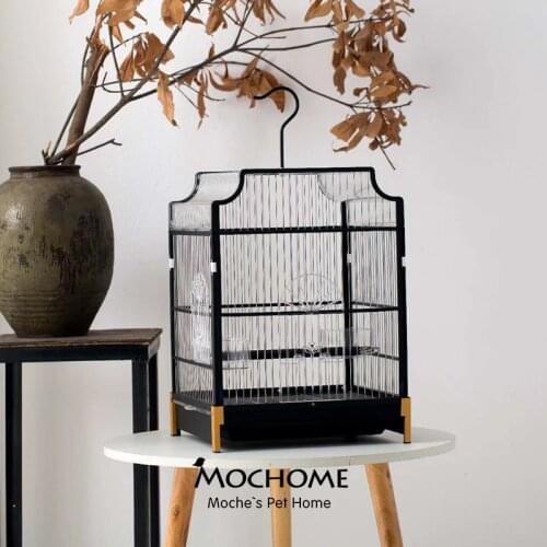 New Chinese Bird Cage Parrots Out of Cage Alloy Bird Cage Myna cage Parrot cage